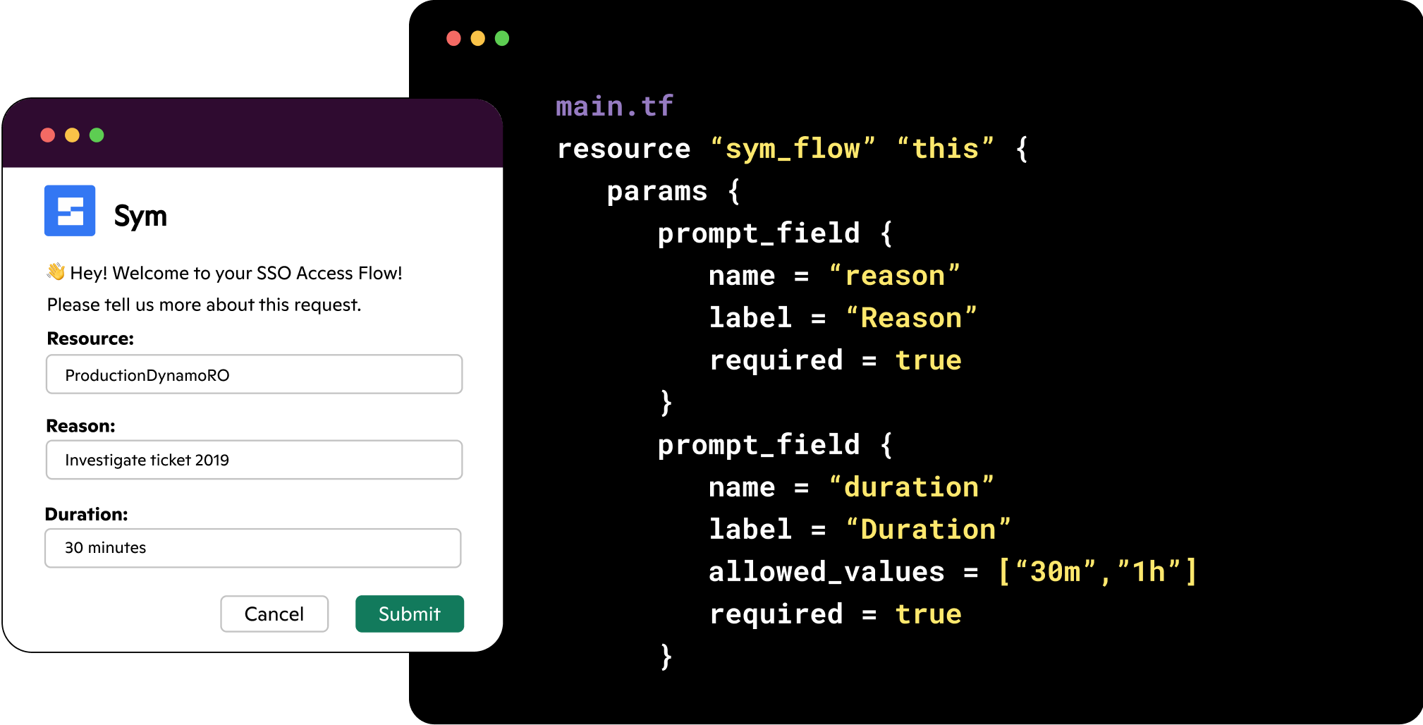 Collect the right context from requesters